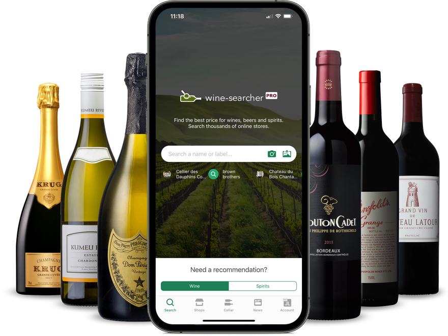 Download the Wine-Searcher App
