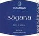 8th label thumbnail of Cusumano 'Sagana' Nero d'Avola Sicilia IGT