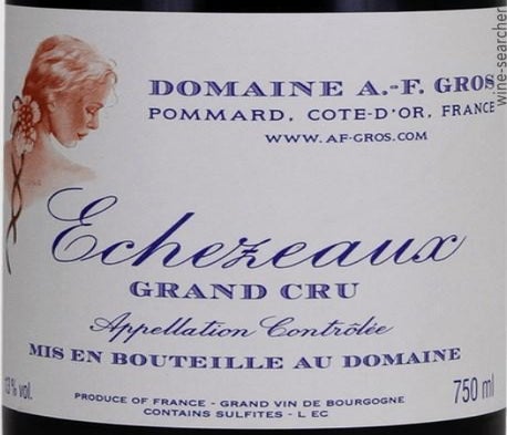 Label 1 of Domaine A.F. Gros Echezeaux Grand Cru