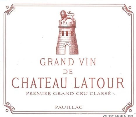 Label 1 of Chateau Latour