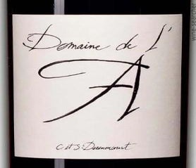 Label 1 of Derenoncourt Vignerons Domaine de l'A Rouge