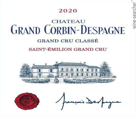 Label 1 of Chateau Grand Corbin-Despagne