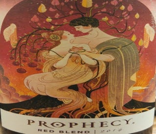 Label 1 of Prophecy Red Blend