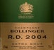 18th label thumbnail of Bollinger R.D. Extra Brut