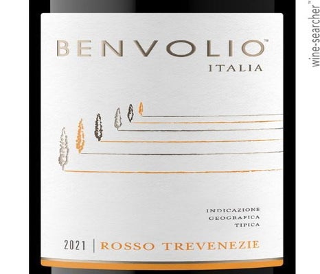 Label 1 of Benvolio Rosso Trevenezie IGT