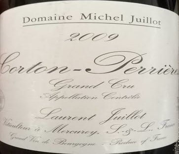 Label 1 of Domaine Michel Juillot Corton Les Perrieres Grand Cru