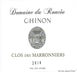 2nd label thumbnail of Baudry-Dutour Domaine du Roncee Chinon Clos des Marronniers