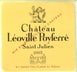 10th label thumbnail of Chateau Leoville Poyferre