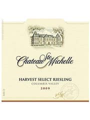 Click to see larger label image Label of Chateau Ste. Michelle Harvest Select Riesling