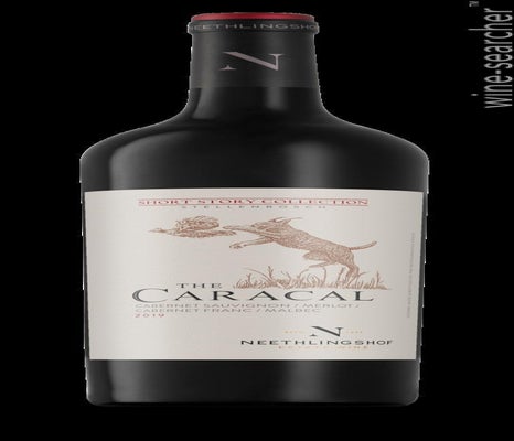 Label 1 of Neethlingshof Estate Short Story Collection 'The Caracal'