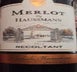 2nd label thumbnail of By Haussmann Merlot