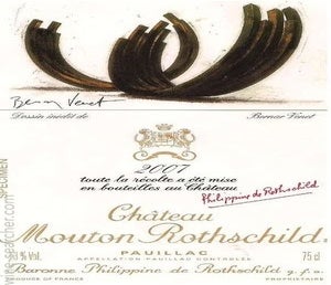 Label 15 of Chateau Mouton Rothschild