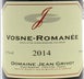 3rd label thumbnail of Domaine Jean Grivot Vosne-Romanee