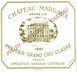 23rd label thumbnail of Chateau Margaux