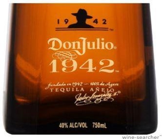 Label 1 of Don Julio 1942 Tequila Anejo