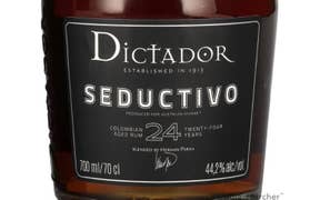 Click to see this product Label of Dictador Seductivo 24 Year Old Colombian Rum