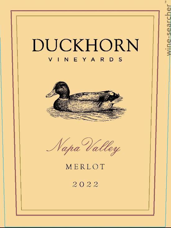 Duckhornダックホーン merlot2022 ＆Beringer 2020 ダックホーン メルロー ナパヴァレー