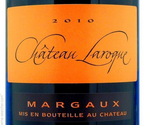 Label 2 of Chateau Laroque