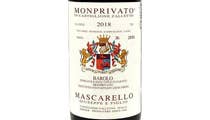 Wine Label of Giuseppe Mascarello e Figlio Barolo Monprivato, Italy, Piedmont