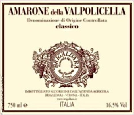 Label 1 of Brigaldara Amarone della Valpolicella Classico DOCG