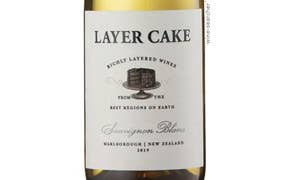 Click to see this product Label of Layer Cake Marlborough Sauvignon Blanc