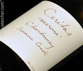 Label 1 of Ceritas 'Marena' Chardonnay