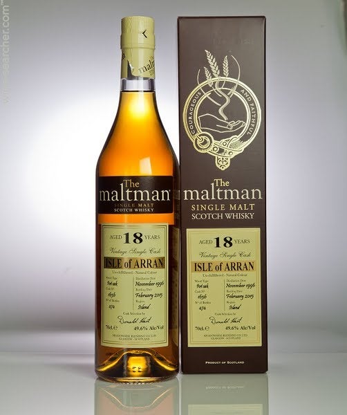 The maltman ISLE OF ARRAN 22年 The Maltman Isle of Arran Vintage Single Cask 18 Year Old