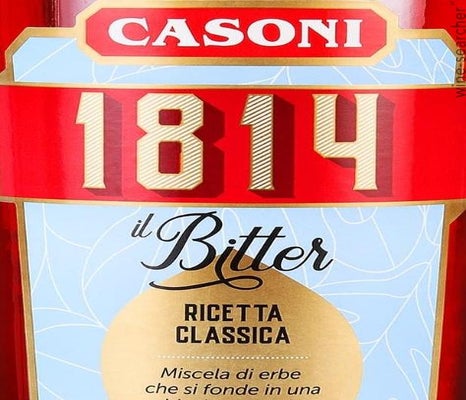 Label 1 of Casoni 1814 Bitter