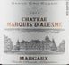10th label thumbnail of Chateau Marquis d'Alesme Becker