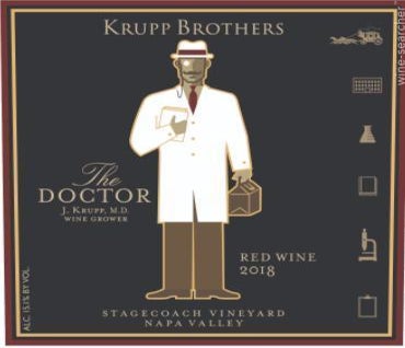 Label 1 of Krupp Brothers 'The Doctor'