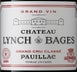 2nd label thumbnail of Chateau Lynch-Bages