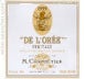 8th label thumbnail of M. Chapoutier Ermitage de l'Oree Blanc