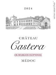 Click to see larger label image Label of 1979 Chateau Castera