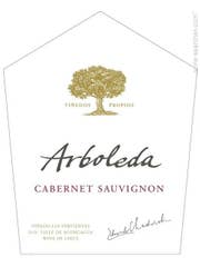 Click to see larger label image Label of 2018 Arboleda Cabernet Sauvignon