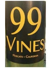 Click to see larger label image Label of 99 Vines Moscato