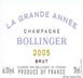 17th label thumbnail of Bollinger La Grande Annee Brut