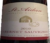 Label 1 of St. Aidan Wines Cabernet Sauvignon