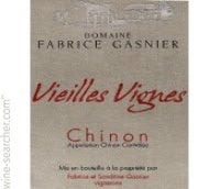 Label 1 of Domaine Fabrice Gasnier Chinon Vieilles Vignes