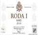 3rd label thumbnail of Bodegas Roda 'Roda I' Blanco