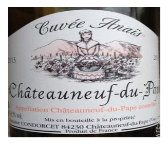 Domaine Condorcet Chateauneuf Du Pape Cuvee Anais Rhone Prices Stores Tasting Notes Market Data
