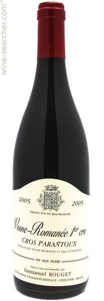 2005 Emmanuel Rouget Cros Parantoux, Vosne-Romanee Premier