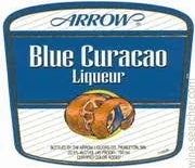 Label 1 of Arrow Blue Curacao Liqueur