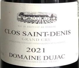 Label 1 of Domaine Dujac Clos Saint-Denis Grand Cru