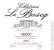 3rd label thumbnail of Antoine Moueix Chateau Leboscq