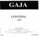 8th label thumbnail of Gaja Conteisa
