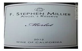 2020 F. Stephen Millier Black Label Angel's Reserve Cabernet ...