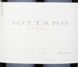 Label 1 of Bodega Sottano 'Selection' Blend