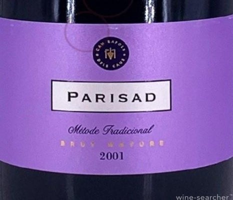 Label 1 of Can Rafols dels Caus 'Parisad' Brut Nature Cava
