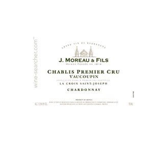 J Moreau Fils Vaucoupin Chablis Premier Cru Prices Stores Tasting Notes Market Data J Moreau Fils Vaucoupin Chablis Premier Cru Prices Stores Tasting Notes Market Data
