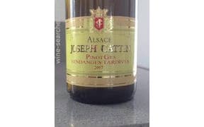 Click to see this product Label of Joseph Cattin Pinot Gris Vendanges Tardives